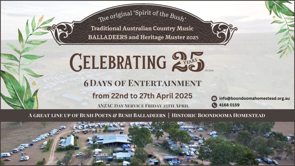 2025 Spirit of the Bush Balladeers Heritage Muster